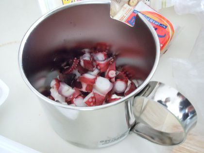 たこ焼き 調理過程2