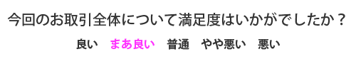 アンケートの評価　良い